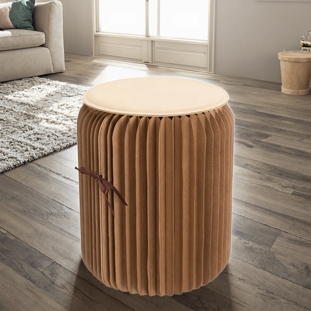 Joyeleisure Craft Paper 42cm Foldable Ottoman Stool Outdoor Foldable Chair Space Saving Home Furniture Paper Stool
Joyeleisure Craft Paper 42cm Foldable Ottoman Stool Outdoor Foldable Chair Space Saving Home Furniture Paper Stool