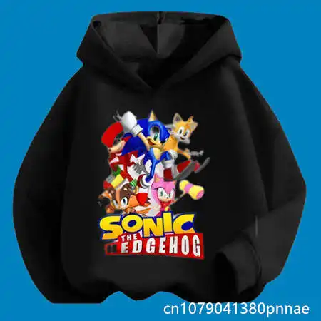 2025 Hot Spring Autumn Children's Cartoon Anime Sonic Hoodie for Kids Korean Sweatshirt Boys Girls Cute Soft Clothes Long Sleeve
2025 Hot Spring Autumn Children's Cartoon Anime Sonic Hoodie for Kids Korean Sweatshirt Boys Girls Cute Soft Clothes Long Sleeve