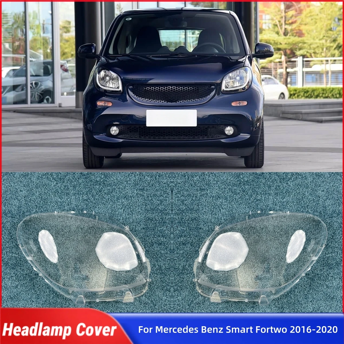 For Mercedes Benz Smart Fortwo 2016 2017 2018 2019 2020 Car Accessory Transparent Housing Car Lights Shell Headlight Seal Cover
For Mercedes Benz Smart Fortwo 2016 2017 2018 2019 2020 Car Accessory Transparent Housing Car Lights Shell Headlight Seal Cover