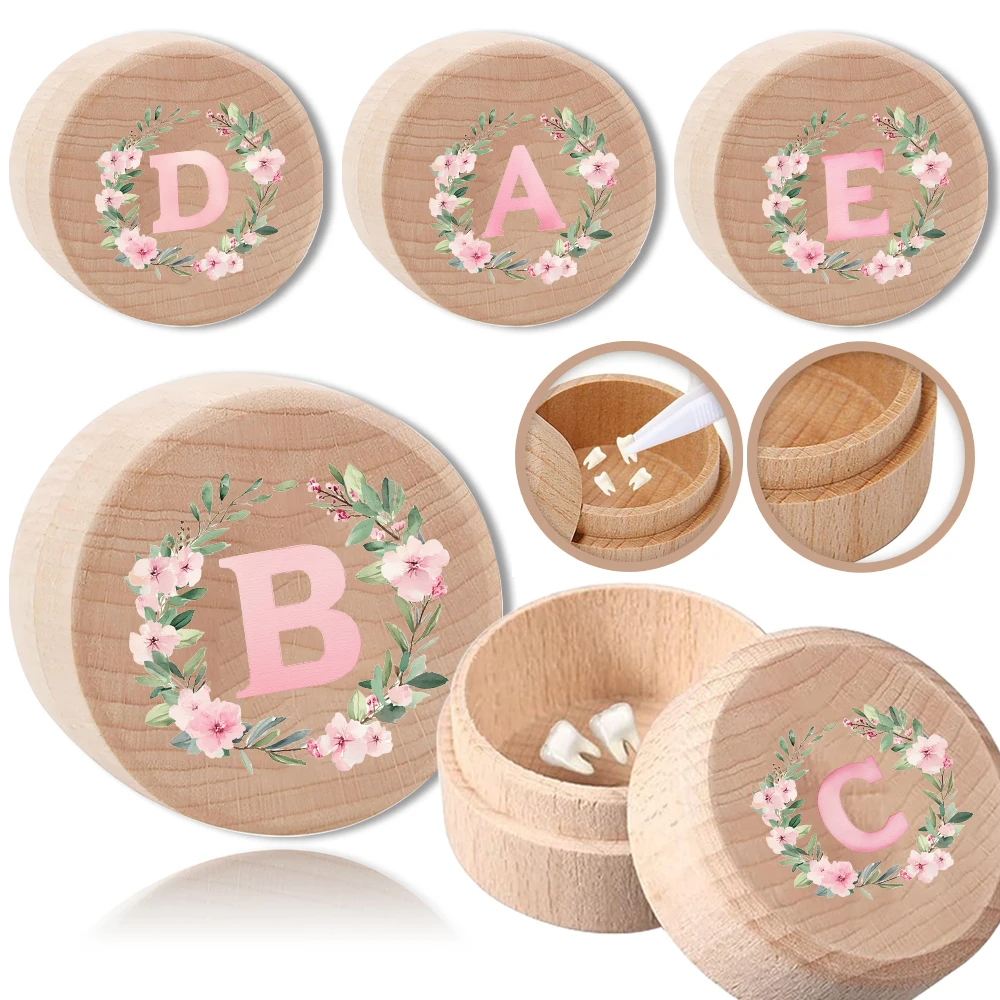 Wooden Tooth Organizer Box Milk Tooth Saver Container Storage Case Large Capacity Suitable Family Memory Wreath Letter Pattern
Wooden Tooth Organizer Box Milk Tooth Saver Container Storage Case Large Capacity Suitable Family Memory Wreath Letter Pattern