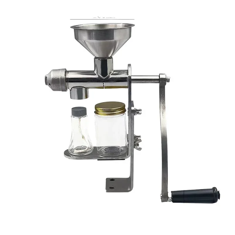 Stainless steel manual oil press family household small oil press peanut Manual press
Stainless steel manual oil press family household small oil press peanut Manual press