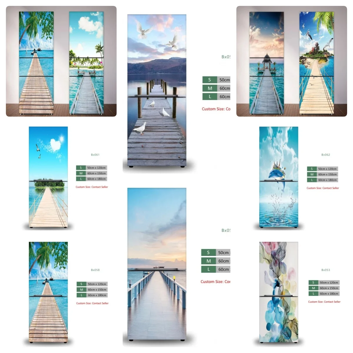 Coastal Nature fridge Doors Decals Waterproof Self-Adhesive Refrigerator Stickers for Kitchen Appliance Cabinets Wardrobe Decor
Coastal Nature fridge Doors Decals Waterproof Self-Adhesive Refrigerator Stickers for Kitchen Appliance Cabinets Wardrobe Decor