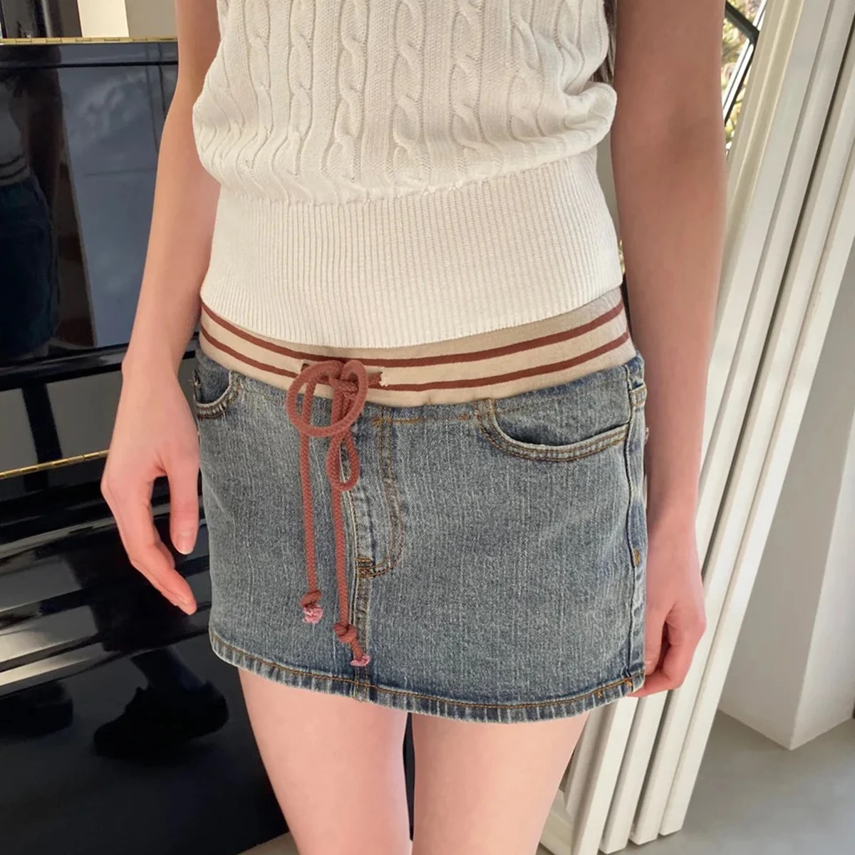 Patchwork Denim Skirts Women Summer Clothes Cotton Fashion Slim Vintage Jeans Skirt Girls Fashion Y2K Skirts Streetwear 2025
Patchwork Denim Skirts Women Summer Clothes Cotton Fashion Slim Vintage Jeans Skirt Girls Fashion Y2K Skirts Streetwear 2025