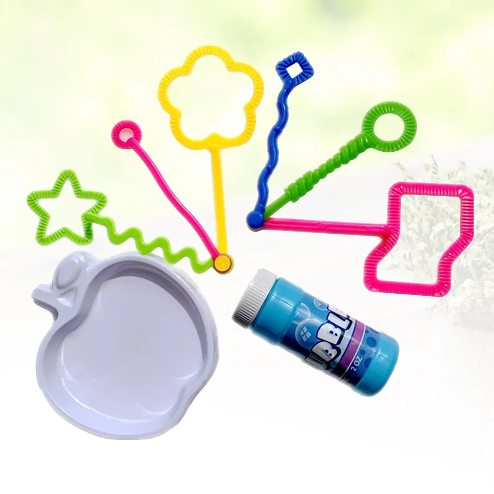 8Pcs Kids Bubble Maker Set Multi Shape Bubble Blower Tools for Outdoor Play Blowing Entertainment Blowing Toys
8Pcs Kids Bubble Maker Set Multi Shape Bubble Blower Tools for Outdoor Play Blowing Entertainment Blowing Toys