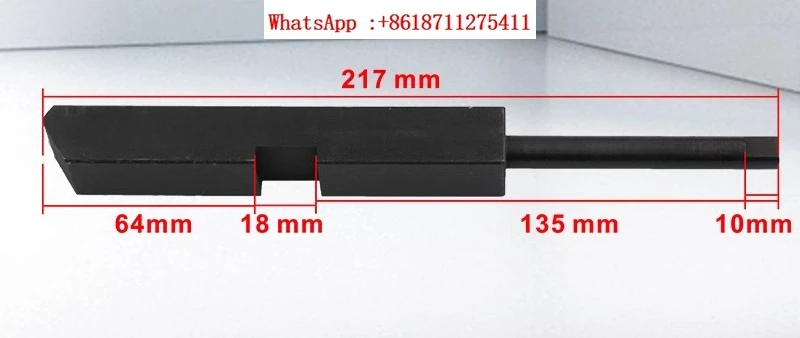Knife magazine changing arm top knife rod locking rod top claw limit BT40arm stop
Knife magazine changing arm top knife rod locking rod top claw limit BT40arm stop