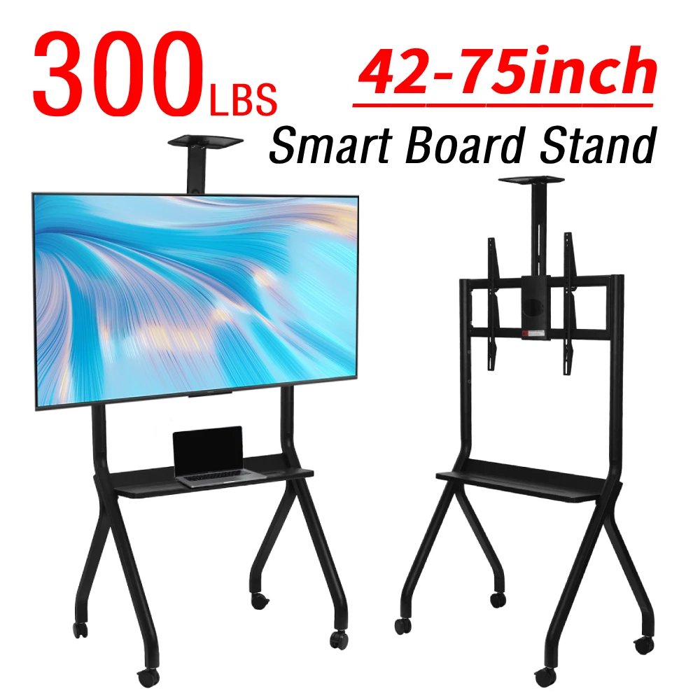 Интерактивная подставка для белой доски 42–75 дюймов с вращающимися на 360 градусов колесами, экран дисплея, тележка с регулируемой высотой, емкость 300 фунтов
Интерактивная подставка для белой доски 42–75 дюймов с вращающимися на 360 градусов колесами, экран дисплея, тележка с регулируемой высотой, емкость 300 фунтов