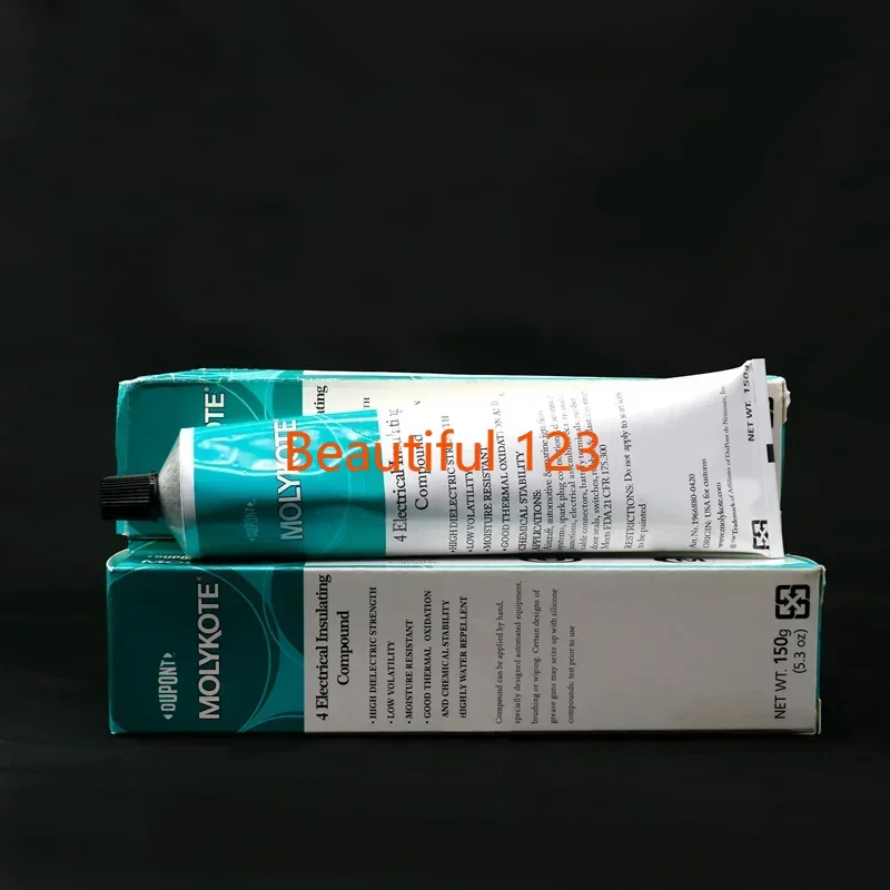 DOW CORNING MOLYKOTE DC-4 DC4 DC 4 Electrical Insulation Paste Sealing Lubrication Silicone Grease Original Product
DOW CORNING MOLYKOTE DC-4 DC4 DC 4 Electrical Insulation Paste Sealing Lubrication Silicone Grease Original Product