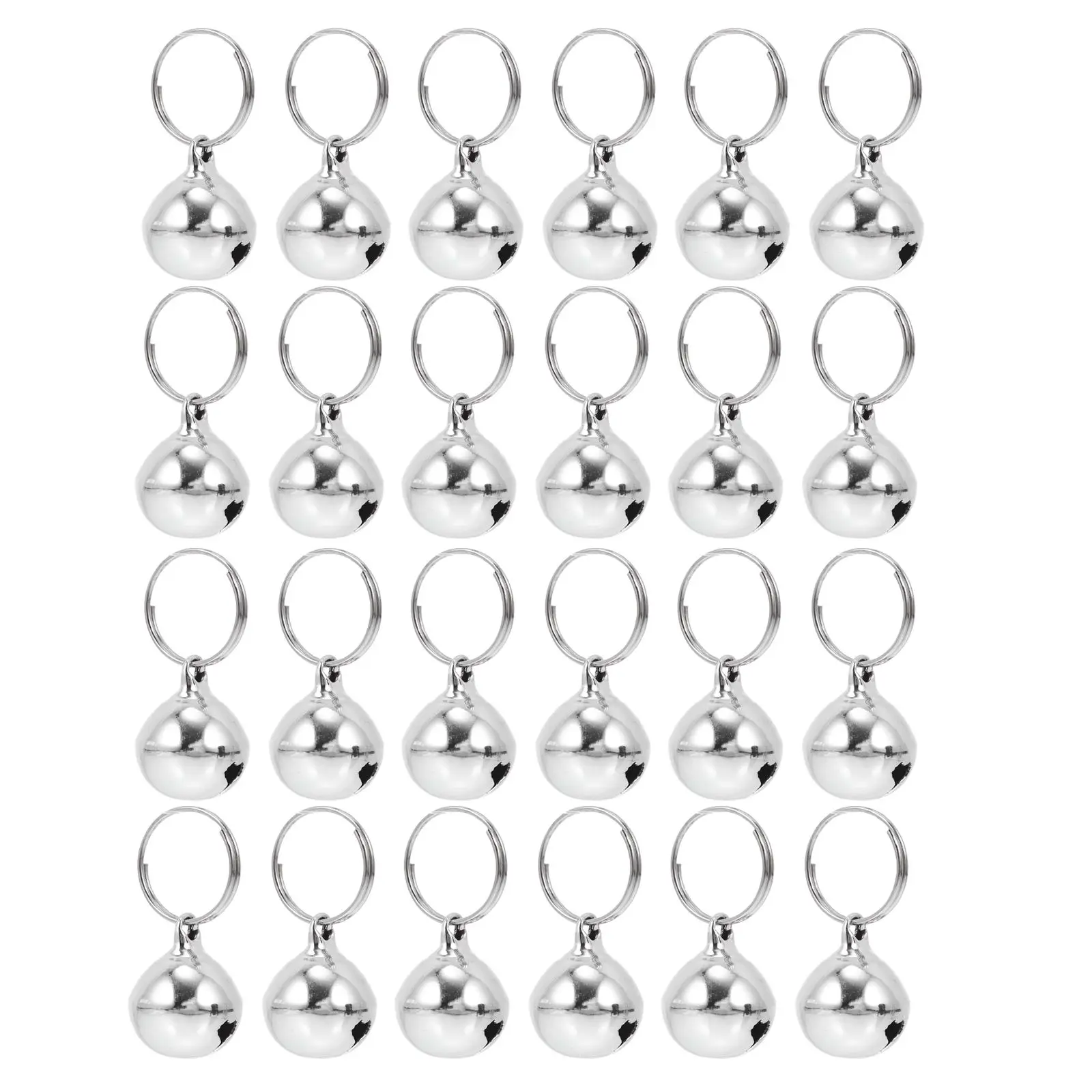 24 Pcs Bells Metal Colored Small Size for Tree Table Pets Necklace Dog Cat Collar Adorable Collar Bell Ornament Decor
24 Pcs Bells Metal Colored Small Size for Tree Table Pets Necklace Dog Cat Collar Adorable Collar Bell Ornament Decor