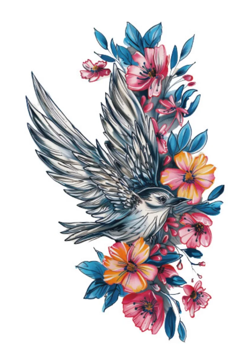 Flower Temporary Tattoo Sticker Versatile Body Art for Arms & More, Easy Apply & Remove
Flower Temporary Tattoo Sticker Versatile Body Art for Arms & More, Easy Apply & Remove