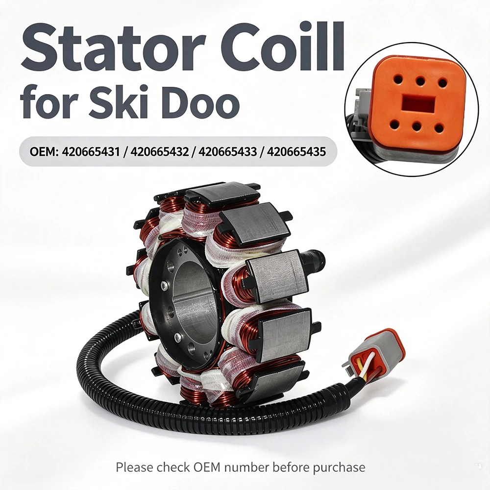Motorcycle Generator Stator Coil For Ski Doo GSX GTX MXZ 600HO 800R LE SE LTD XRS TNT Adrenaline Renegade X 420665433 420665435
Motorcycle Generator Stator Coil For Ski Doo GSX GTX MXZ 600HO 800R LE SE LTD XRS TNT Adrenaline Renegade X 420665433 420665435