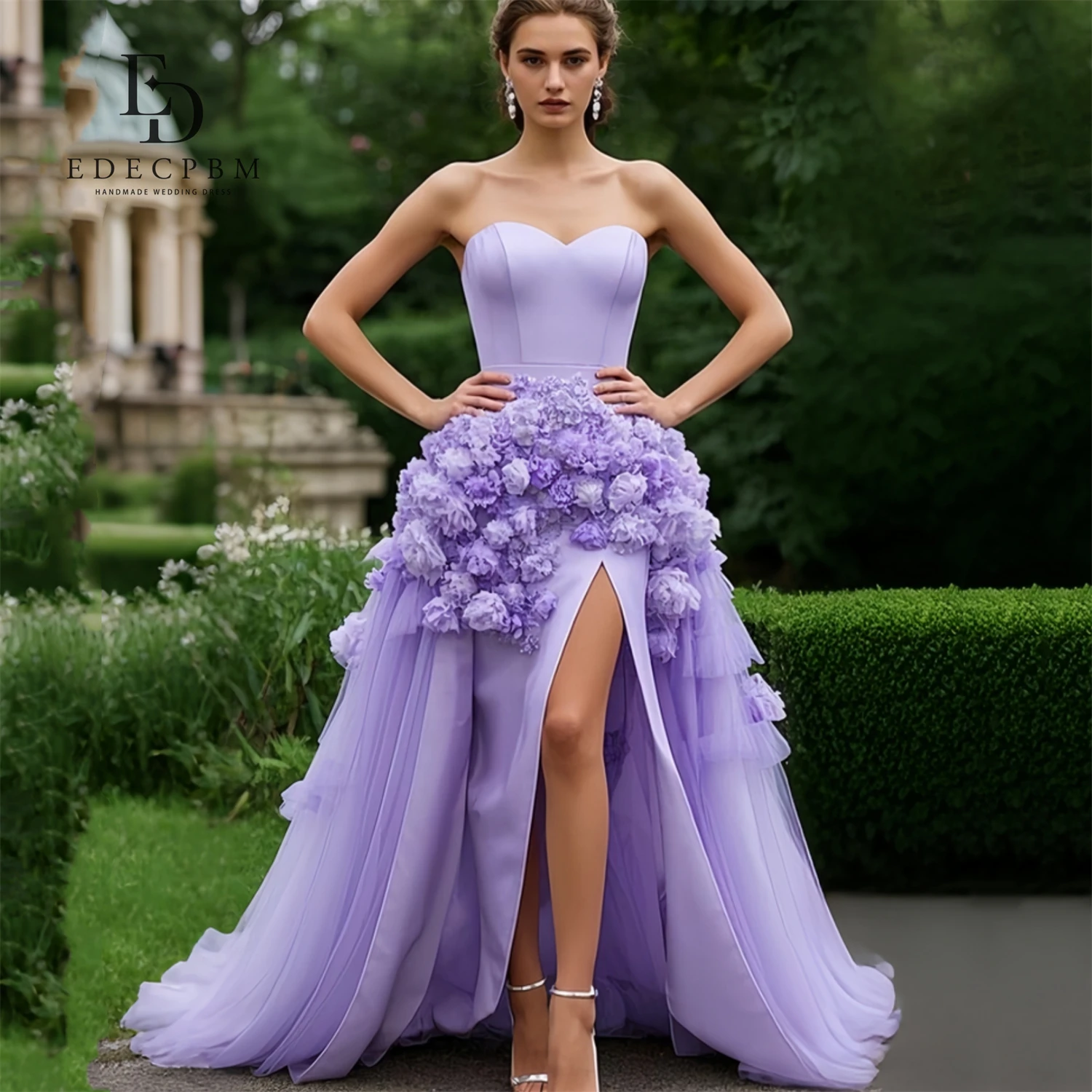 EDECPBM Customized Evening Dress Women's Elegant Dresses for Special Occasions Flower Decoration prom dresses Party dresses
EDECPBM Customized Evening Dress Women's Elegant Dresses for Special Occasions Flower Decoration prom dresses Party dresses