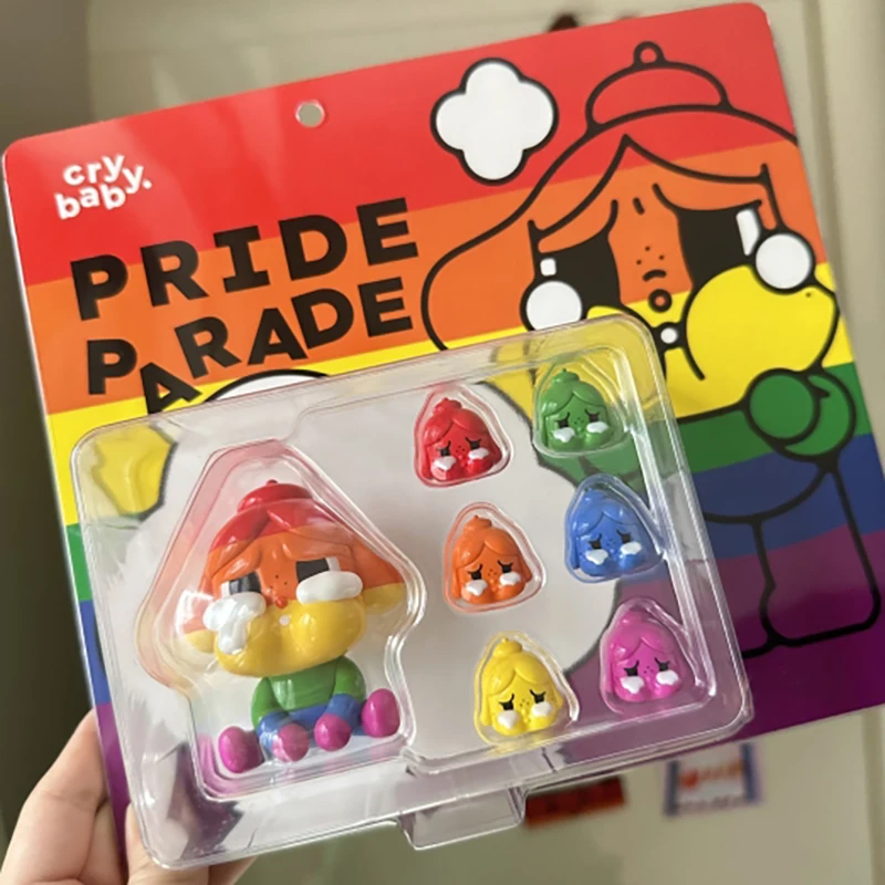 Crybaby Pride Parade Figure Limited Edition Limited To 2PCS Per Order Toys Doll Anime Figure Desktop Ornaments
Crybaby Pride Parade Figure Limited Edition Limited To 2PCS Per Order Toys Doll Anime Figure Desktop Ornaments