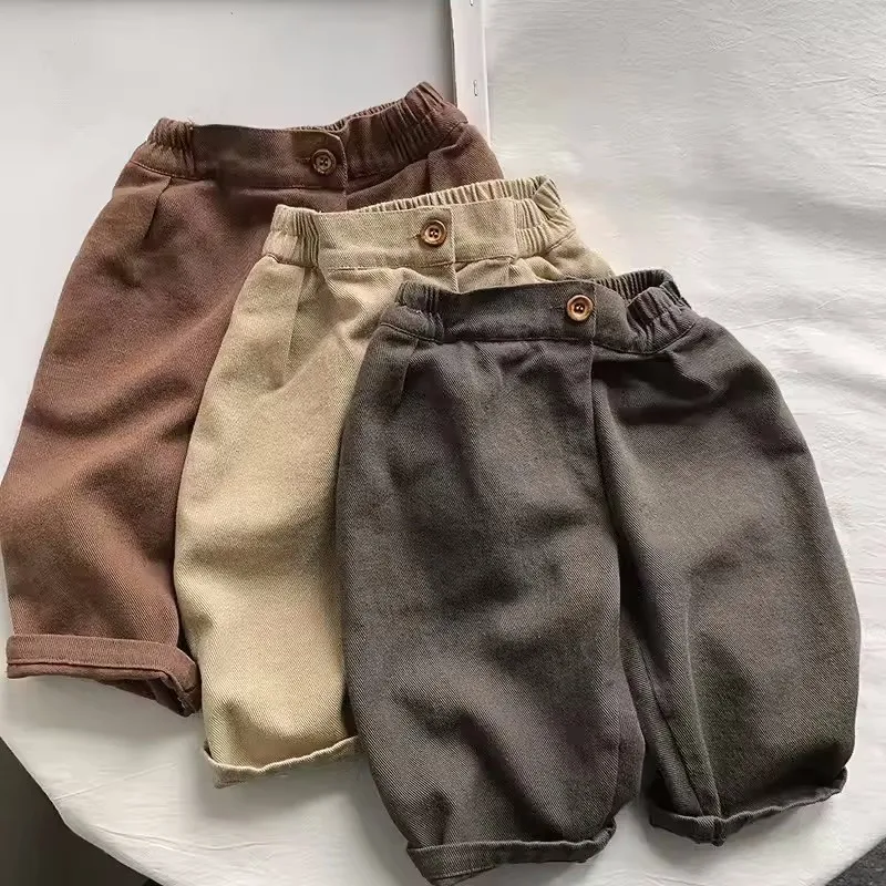 Solid Color Harem Pants for Girls Boys - Spring Autumn Kids Casual Loose Trousers Baby Long Pants Children's Clothing
Solid Color Harem Pants for Girls Boys - Spring Autumn Kids Casual Loose Trousers Baby Long Pants Children's Clothing