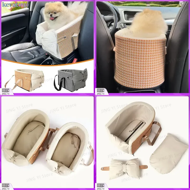 Portable Pet Car Seat Bag for Cats and Small Dogs Travel Transport Carrier Bed with Bow Decorative Design Dog Car Seat for
Portable Pet Car Seat Bag for Cats and Small Dogs Travel Transport Carrier Bed with Bow Decorative Design Dog Car Seat for