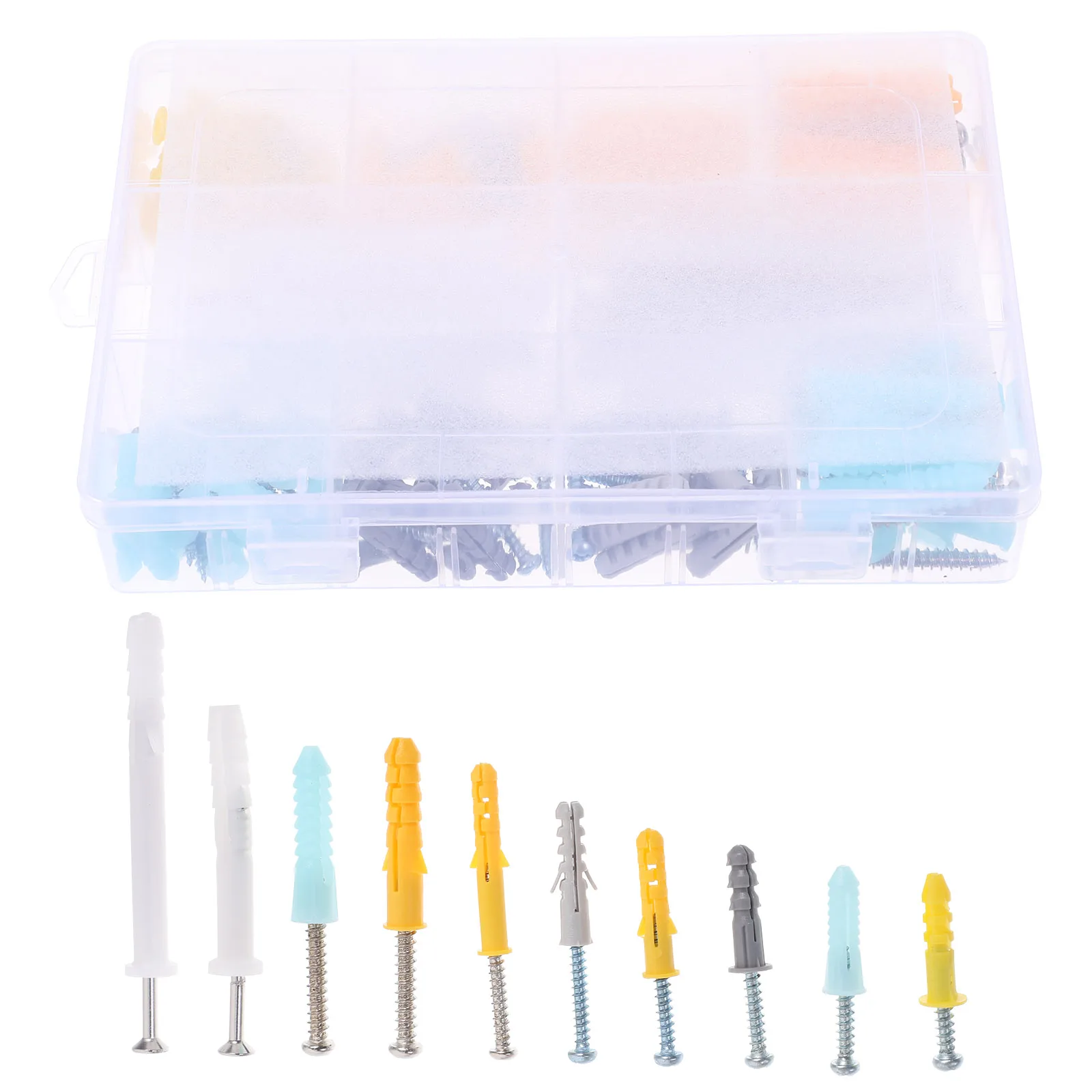 Drywall Anchors Wall Mount Heavy Duty Expansion Screws Self Drilling Tapping Kit Plastic ganizer Various Sizes
Drywall Anchors Wall Mount Heavy Duty Expansion Screws Self Drilling Tapping Kit Plastic ganizer Various Sizes
