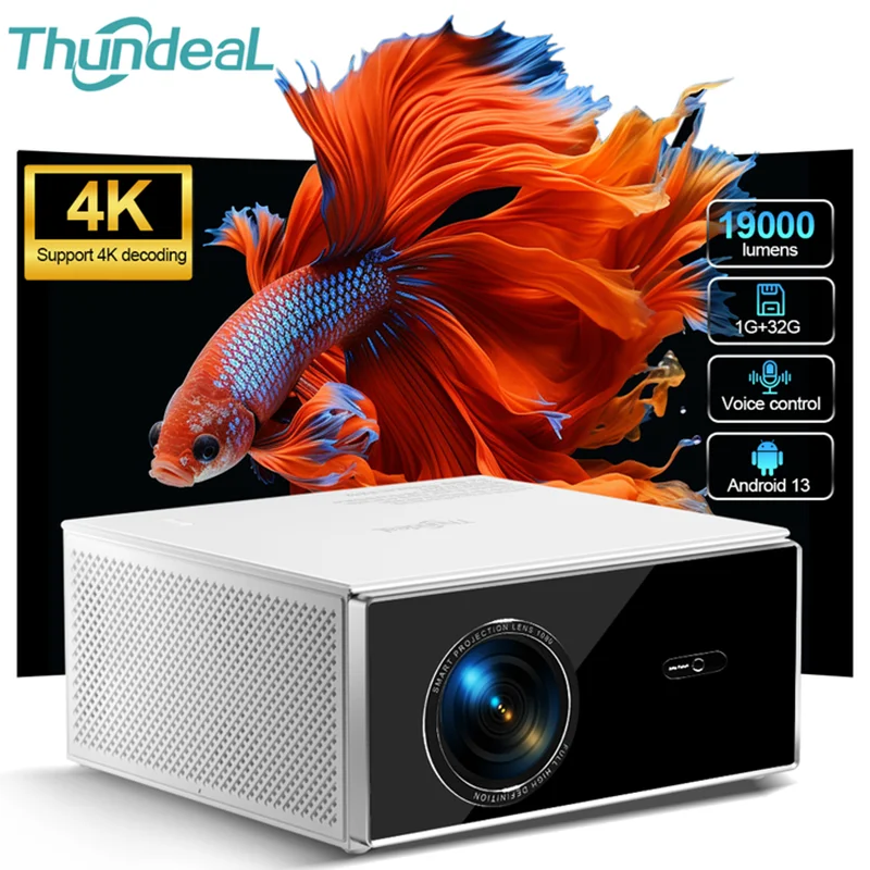 Портативный проектор ThundeaL TDA7W Android WiFi для 2K 4K Full HD 1080P FHD 3D домашнего кинотеатра, Smart TV, проектор для видео и фильмов
Портативный проектор ThundeaL TDA7W Android WiFi для 2K 4K Full HD 1080P FHD 3D домашнего кинотеатра, Smart TV, проектор для видео и фильмов