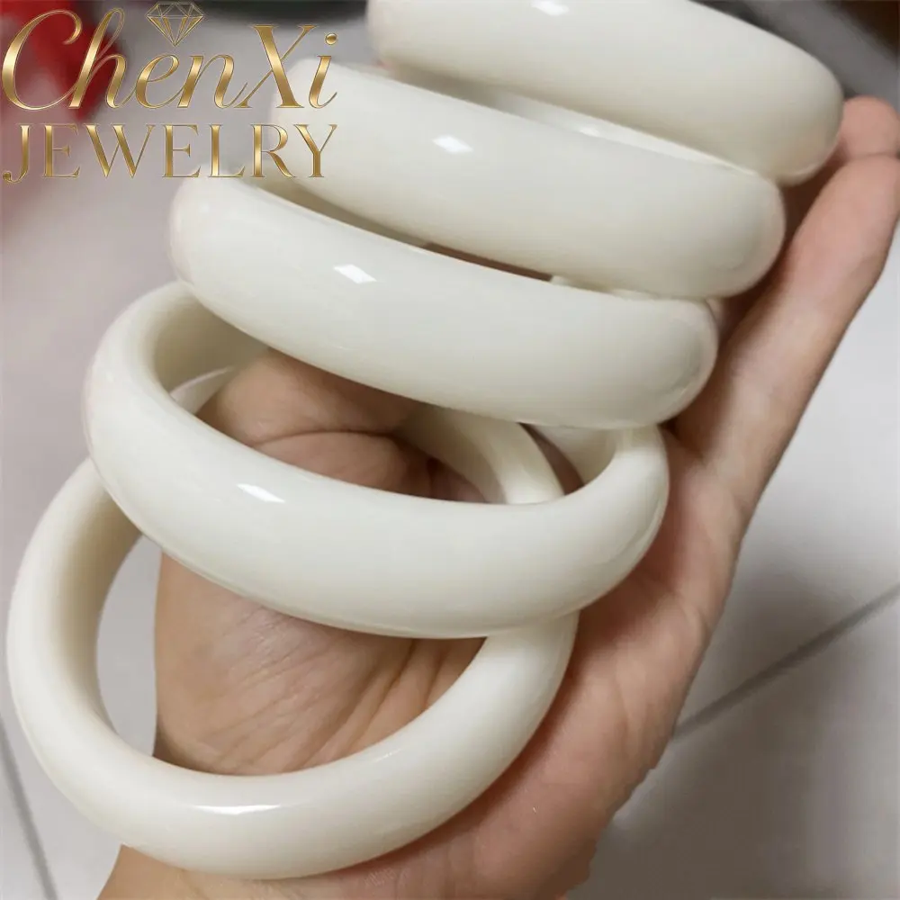 Natural Hetian White Fat Jade Round Bangle High Bracelet Lucky Jewelry Best Elegant Wrist Premium Crafted Exquisite Popular Gift
Natural Hetian White Fat Jade Round Bangle High Bracelet Lucky Jewelry Best Elegant Wrist Premium Crafted Exquisite Popular Gift