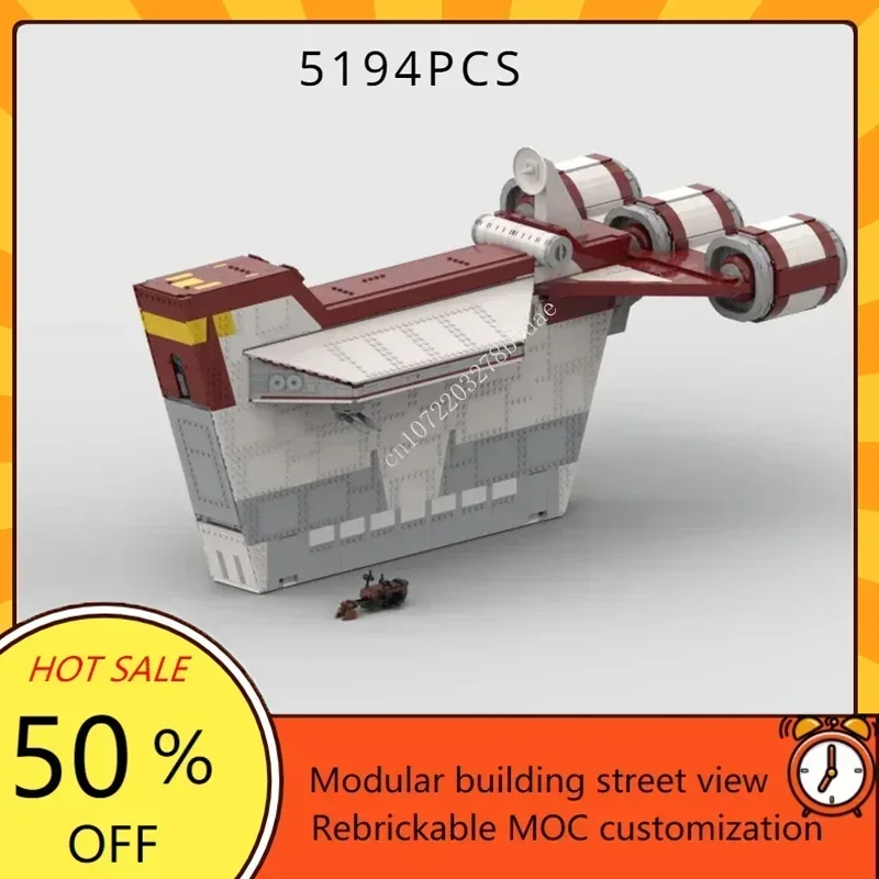 5194 шт. MOC Space Battle CR-20 переноска войск модель строительные блоки технология кирпичи DIY творческая сборка детские игрушки подарки
5194 шт. MOC Space Battle CR-20 переноска войск модель строительные блоки технология кирпичи DIY творческая сборка детские игрушки подарки
