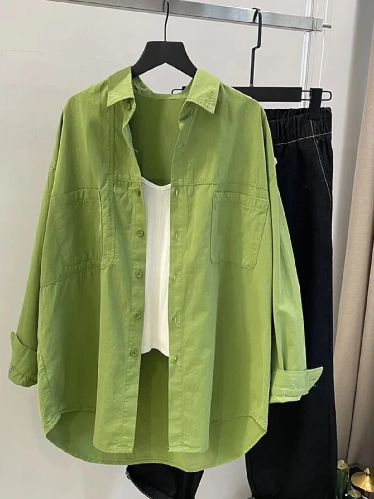 Loose Women's Sun Protection Long Sleeve Button up Casual Style Open Cardigan Shirt Cotton Linen Material Collar C...
Loose Women's Sun Protection Long Sleeve Button up Casual Style Open Cardigan Shirt Cotton Linen Material Collar C...