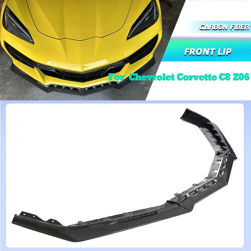 Carbon Fiber Car Front Bumper Lip Spoiler for Chevrolet Corvette C8 Z06 2-Door 2022-2024 Front Lip Chin Apron Guard Body Kits
Carbon Fiber Car Front Bumper Lip Spoiler for Chevrolet Corvette C8 Z06 2-Door 2022-2024 Front Lip Chin Apron Guard Body Kits