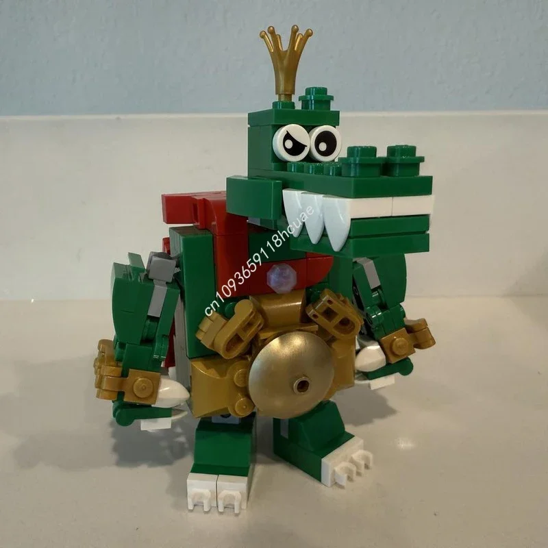 167 деталей MOC King K. Rool: Итальянский сантехник, конструктор, развивающие пластиковые строительные блоки STEM, обучающая рождественская игрушка-подарок
167 деталей MOC King K. Rool: Итальянский сантехник, конструктор, развивающие пластиковые строительные блоки STEM, обучающая рождественская игрушка-подарок
