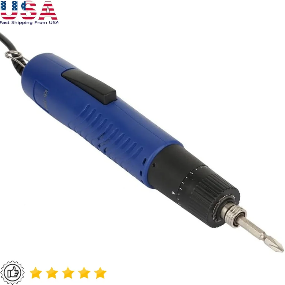 Handheld Electric Screwdriver Adjustable 1/4" 900RPM Compact Repair Tool High Torque Anti-Slip Handle Versatile Home Auto
Handheld Electric Screwdriver Adjustable 1/4" 900RPM Compact Repair Tool High Torque Anti-Slip Handle Versatile Home Auto