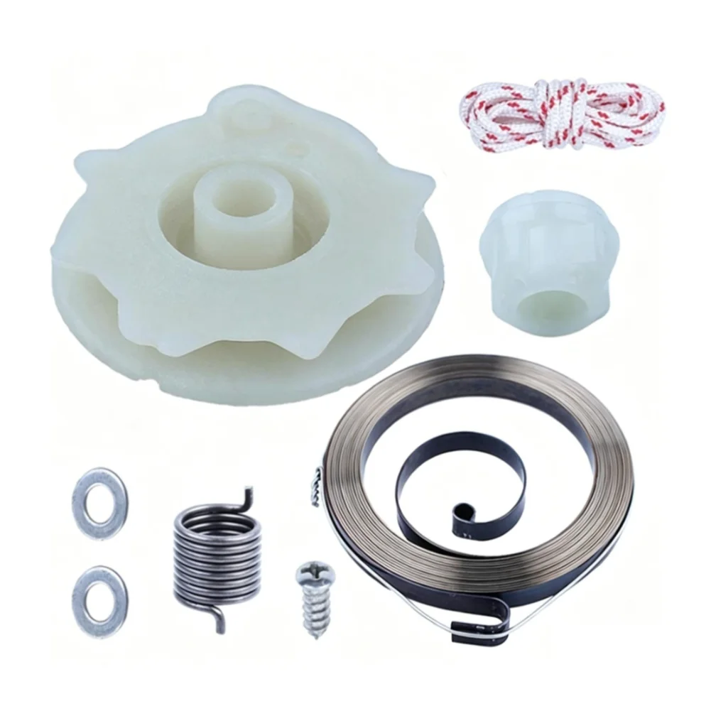 1Pcs Recoil Starter Pulley Spring Kit For Hus 137 142 235 236E Replace 530071966 Chainsaw Parts Accessories
1Pcs Recoil Starter Pulley Spring Kit For Hus 137 142 235 236E Replace 530071966 Chainsaw Parts Accessories