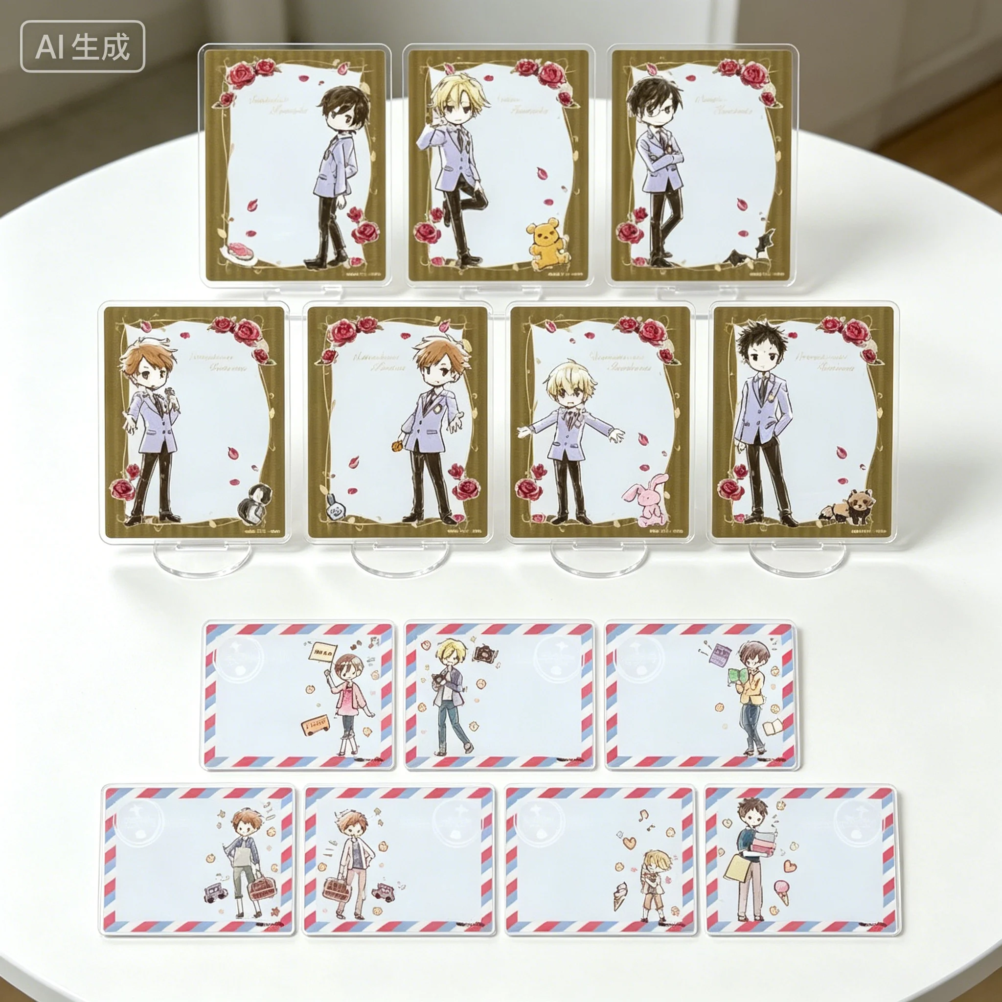 Ouran High School Host Club Sakura Journey Ver Doodle uniform ver rectangle Acrylic Stand Model Plate Keychains Desk Decor
Ouran High School Host Club Sakura Journey Ver Doodle uniform ver rectangle Acrylic Stand Model Plate Keychains Desk Decor