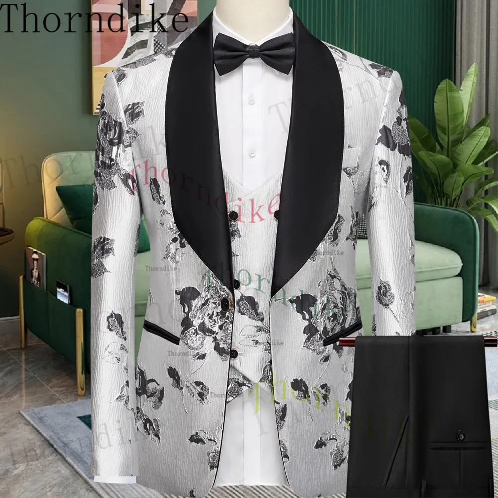 Thorndike New Fashion Tailor Made Men Suits Slim Fit 3 Pieces Shawl Lapel Elegant Formal Wedding Party Dress Trajes De Hombre
Thorndike New Fashion Tailor Made Men Suits Slim Fit 3 Pieces Shawl Lapel Elegant Formal Wedding Party Dress Trajes De Hombre