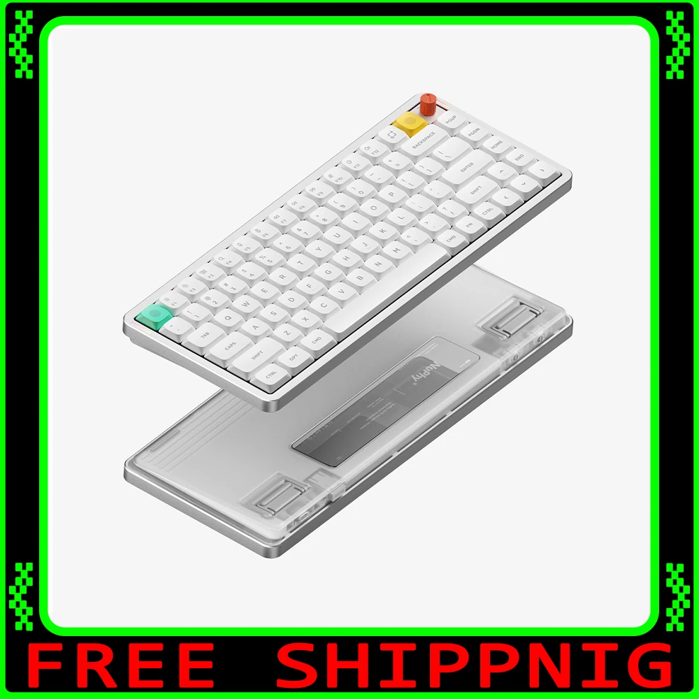 NuPhy Air75 V3 Low-Profile Mechanical Keyboard Wireless 3Mode Hot Swap 4000mAh Battery Custom Air75V3 Short Nano Switch Keyboard
NuPhy Air75 V3 Low-Profile Mechanical Keyboard Wireless 3Mode Hot Swap 4000mAh Battery Custom Air75V3 Short Nano Switch Keyboard