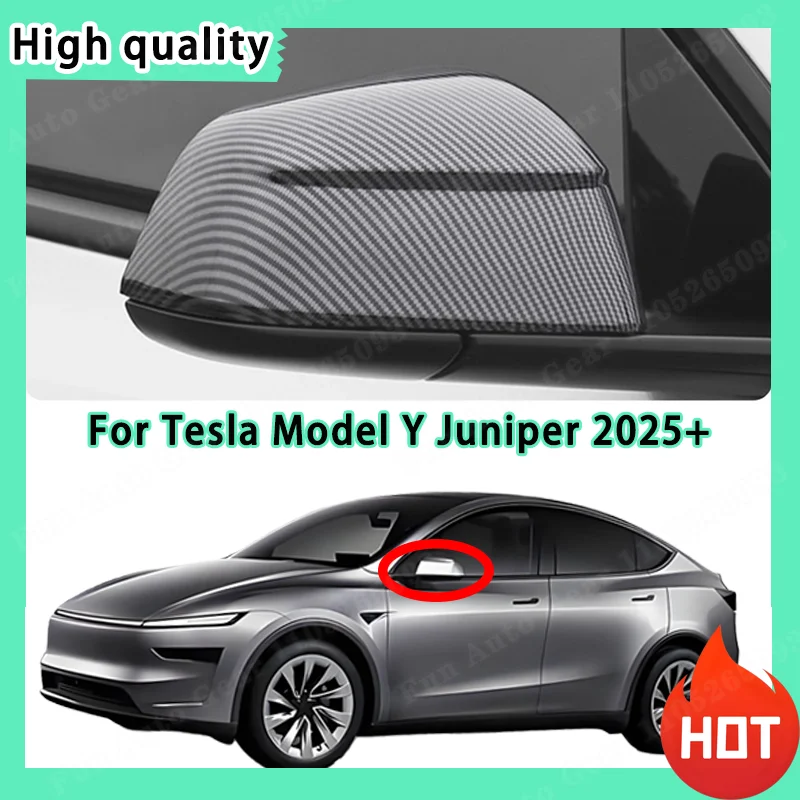 Для Tesla Model Y Juniper 2025+ Высококачественные декоративные защитные накладки на зеркала заднего вида из ABS-пластика с эффектом карбона, автомобильные аксессуары
Для Tesla Model Y Juniper 2025+ Высококачественные декоративные защитные накладки на зеркала заднего вида из ABS-пластика с эффектом карбона, автомобильные аксессуары
