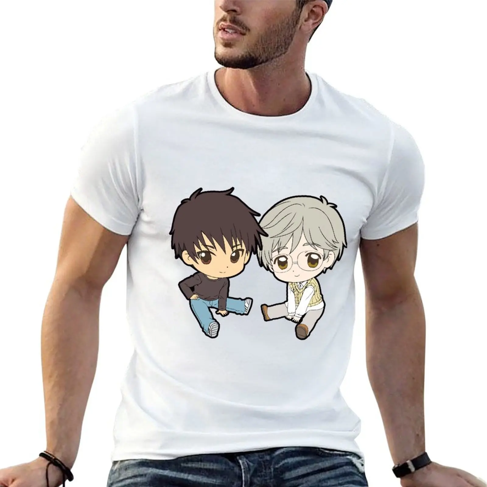 Yuki & Toya T-Shirt t shirts for man slim fit t shirt man luxury man t shirt cotton high quality T-shirt
Yuki & Toya T-Shirt t shirts for man slim fit t shirt man luxury man t shirt cotton high quality T-shirt