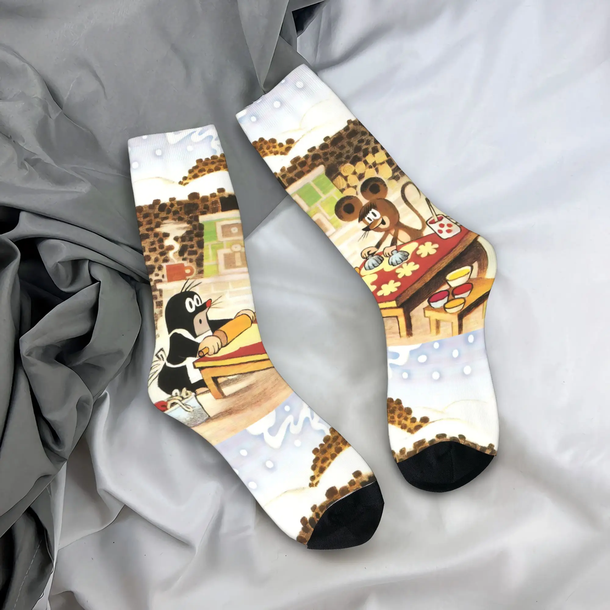 Мужские забавные носки Happy Harajuku The Little Mole, забавные носки с героями мультфильмов, спортивные женские носки из полиэстера, весна-лето, осень-зима,
Мужские забавные носки Happy Harajuku The Little Mole, забавные носки с героями мультфильмов, спортивные женские носки из полиэстера, весна-лето, осень-зима,