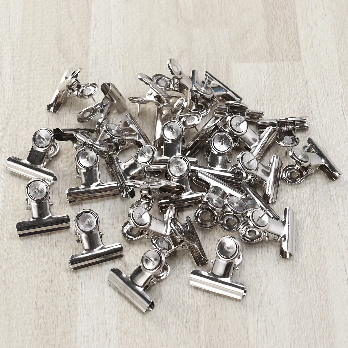 30pcs 3.1Cm Round Head Ticket Adjustable Handles Tempered Steel Office Supplies Binder Clips Metal Paper Clips Daily Use Black
30pcs 3.1Cm Round Head Ticket Adjustable Handles Tempered Steel Office Supplies Binder Clips Metal Paper Clips Daily Use Black