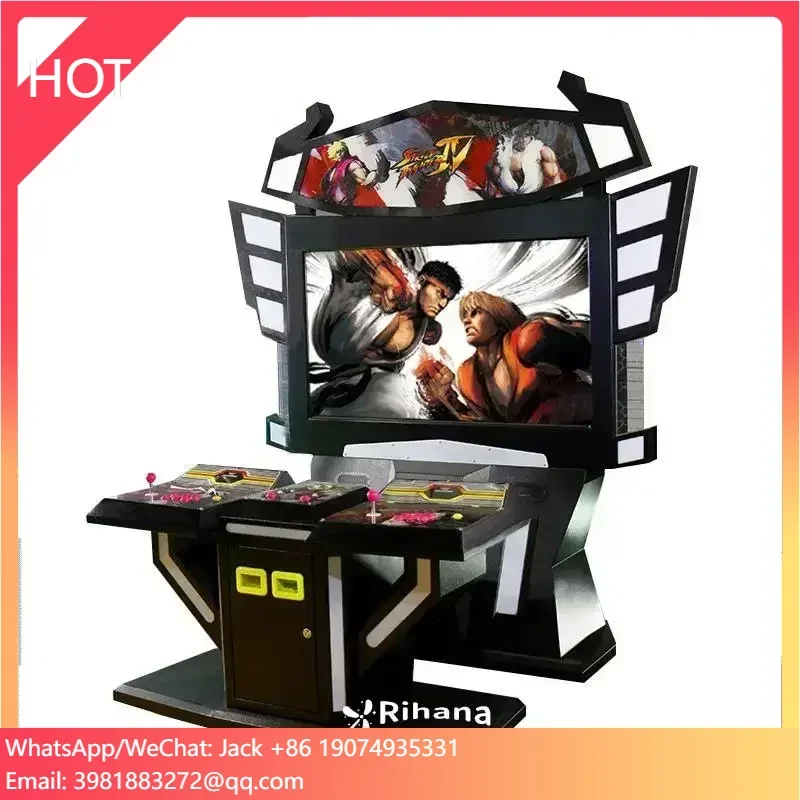 55 inch Boxing King Street Fighter Coin Game Electromechanical Game City Arcade Game for Sale
55 inch Boxing King Street Fighter Coin Game Electromechanical Game City Arcade Game for Sale