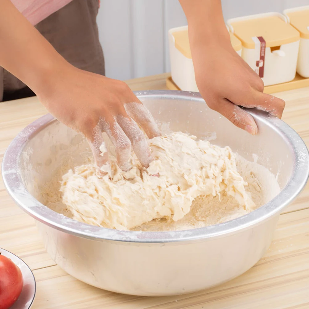 Утолщенная алюминиевая кухонная раковина для овощей, бытовая противоскользящая раковина с плоским дном, большая многофункциональная утолщенная раковина для хранения продуктов питания
Утолщенная алюминиевая кухонная раковина для овощей, бытовая противоскользящая раковина с плоским дном, большая многофункциональная утолщенная раковина для хранения продуктов питания