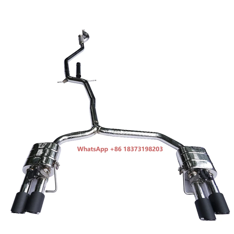 2024 New Design Exhaust System for A4/A5 B8 B8.5/b9 2.0T Stainless Less Steel Catback Exhaust Exhaust Pipe Muffler
2024 New Design Exhaust System for A4/A5 B8 B8.5/b9 2.0T Stainless Less Steel Catback Exhaust Exhaust Pipe Muffler
