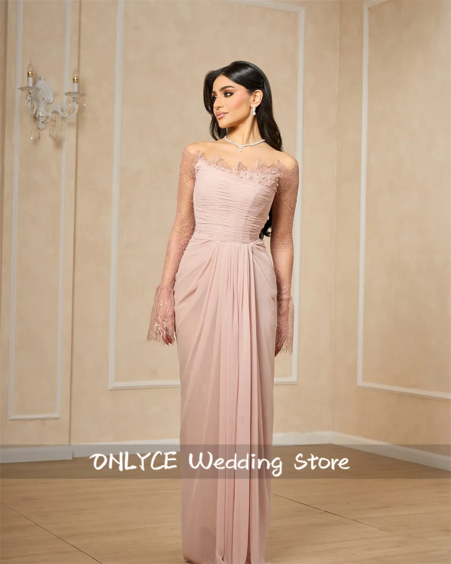 New Light Pink Evening Dresses Appliques Bead Crystals Wedding Party Dress For Special Occasions Graduation Gown Customized
New Light Pink Evening Dresses Appliques Bead Crystals Wedding Party Dress For Special Occasions Graduation Gown Customized