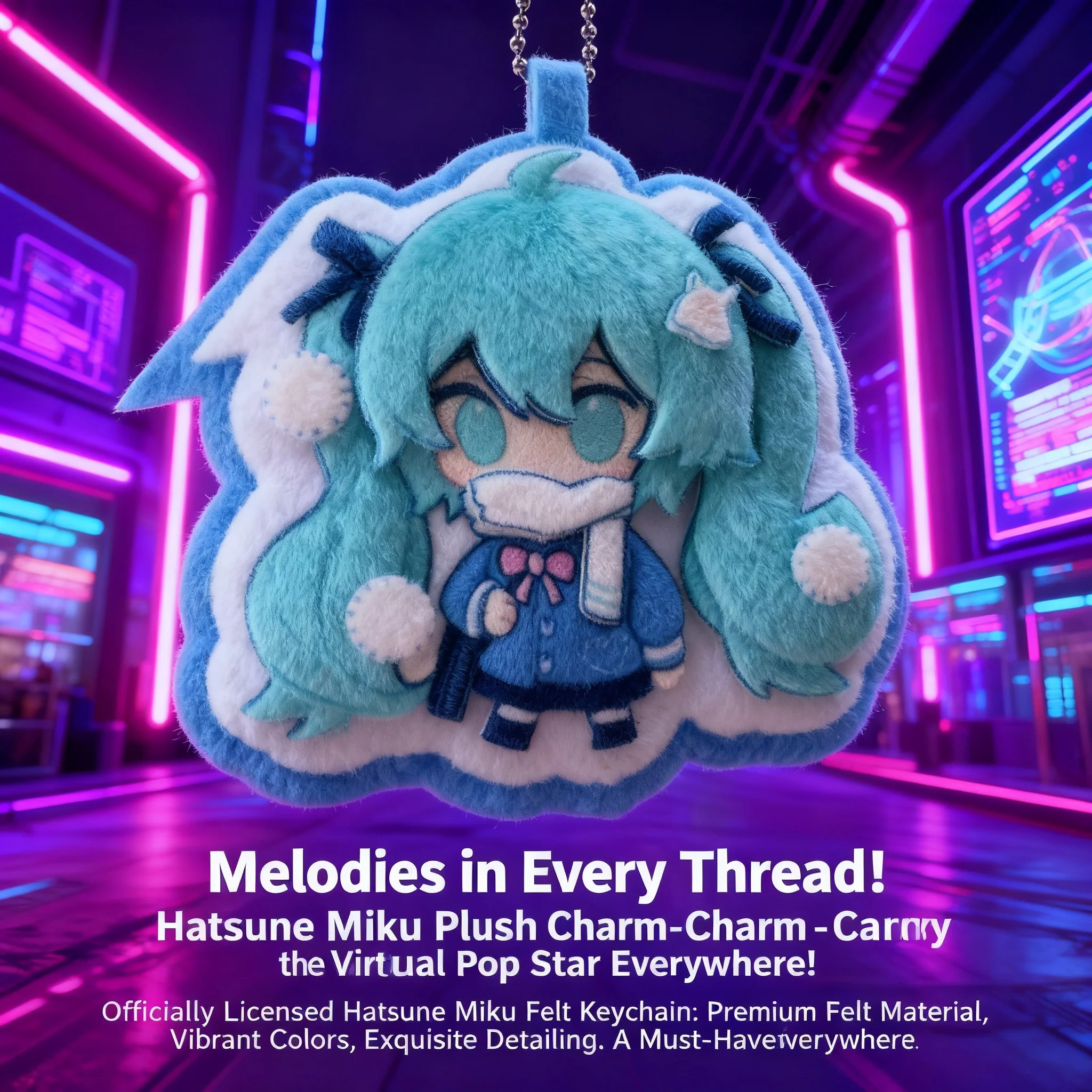 Anime Hatsune Miku High Quality Non Woven Fabric Finished Pendant Miku Merch Birthday Gift Book Bag Decor Accessories
Anime Hatsune Miku High Quality Non Woven Fabric Finished Pendant Miku Merch Birthday Gift Book Bag Decor Accessories