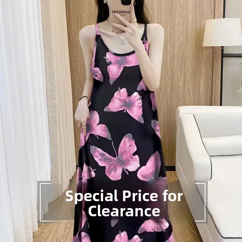 Summer 2024 Red Floral Print Halter Dress Sleeveless A-Line Midi Dress Ethnic Style Loose Waist Polyester Fabric Daily Wear
Summer 2024 Red Floral Print Halter Dress Sleeveless A-Line Midi Dress Ethnic Style Loose Waist Polyester Fabric Daily Wear