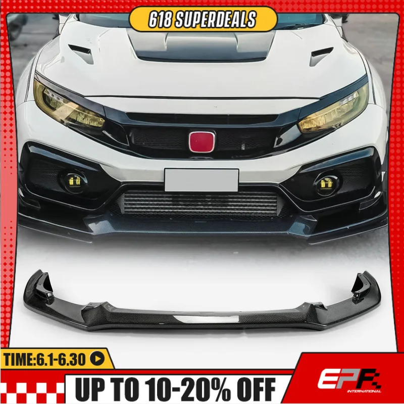 For Honda Civic Type R FK8 VRSAR2 Style Front Lip 2Pcs with IC Shroud Racing Aero Trim Exact Fit
For Honda Civic Type R FK8 VRSAR2 Style Front Lip 2Pcs with IC Shroud Racing Aero Trim Exact Fit