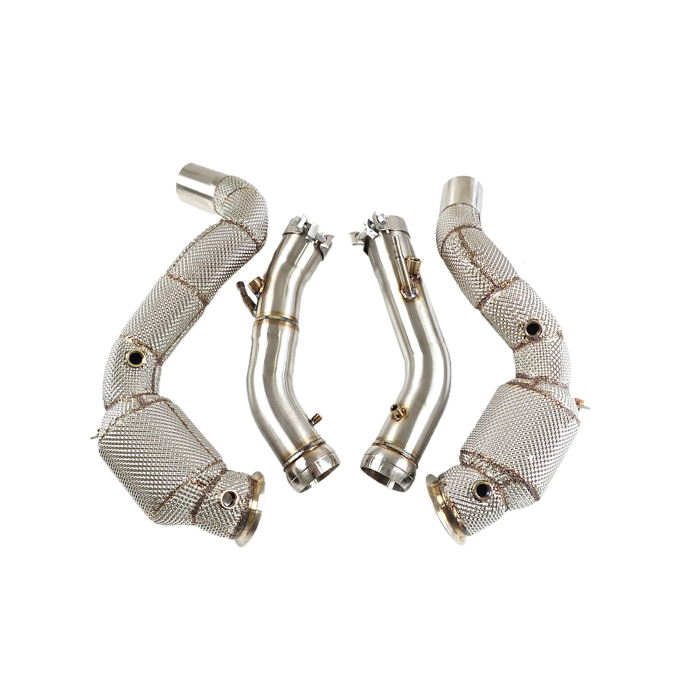 Catted Heatshield For Mercedes-Benz W213 E63 AMG M178 4.0T Downpipe
Catted Heatshield For Mercedes-Benz W213 E63 AMG M178 4.0T Downpipe