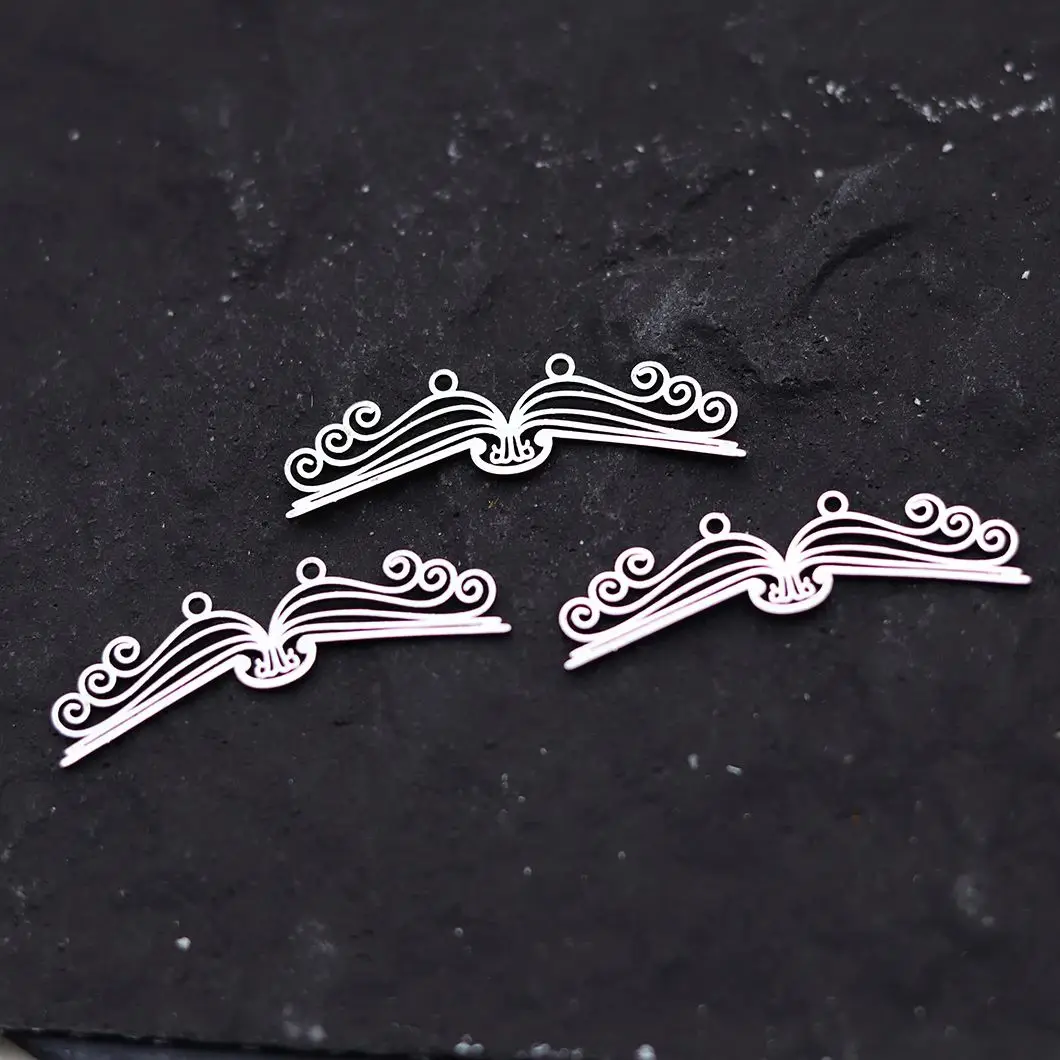 3pcs/lot Creative Books Wave Line Charms Pendant DIY Necklace Bracelets Handmade Stainless Steel Jewelry Making Read Lover Gifts
3pcs/lot Creative Books Wave Line Charms Pendant DIY Necklace Bracelets Handmade Stainless Steel Jewelry Making Read Lover Gifts