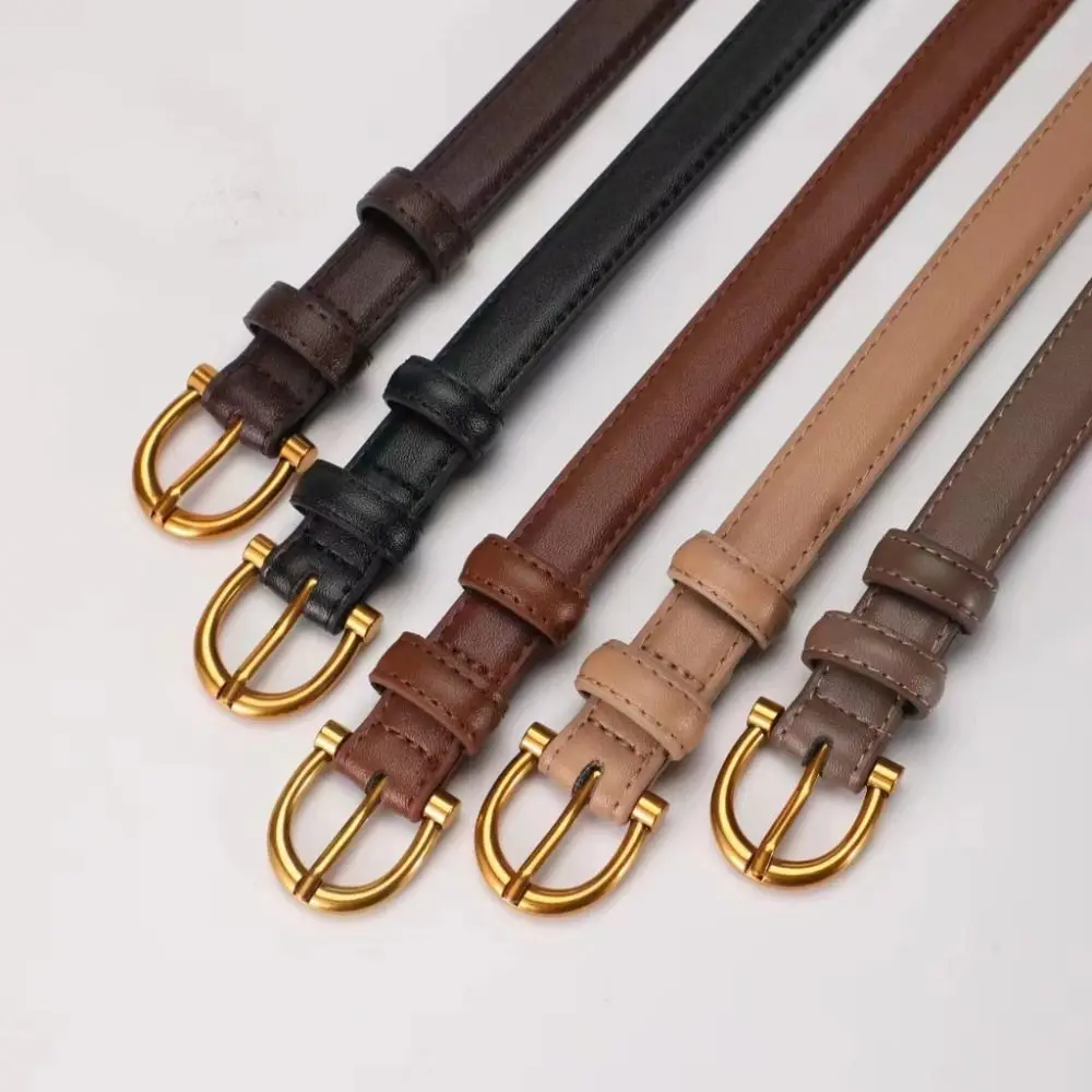 Trendy Jeans Decor Women Belt Pin Buckle Korean Style Pu Waistbands Fashion Thin Trouser Decoration Daily
Trendy Jeans Decor Women Belt Pin Buckle Korean Style Pu Waistbands Fashion Thin Trouser Decoration Daily