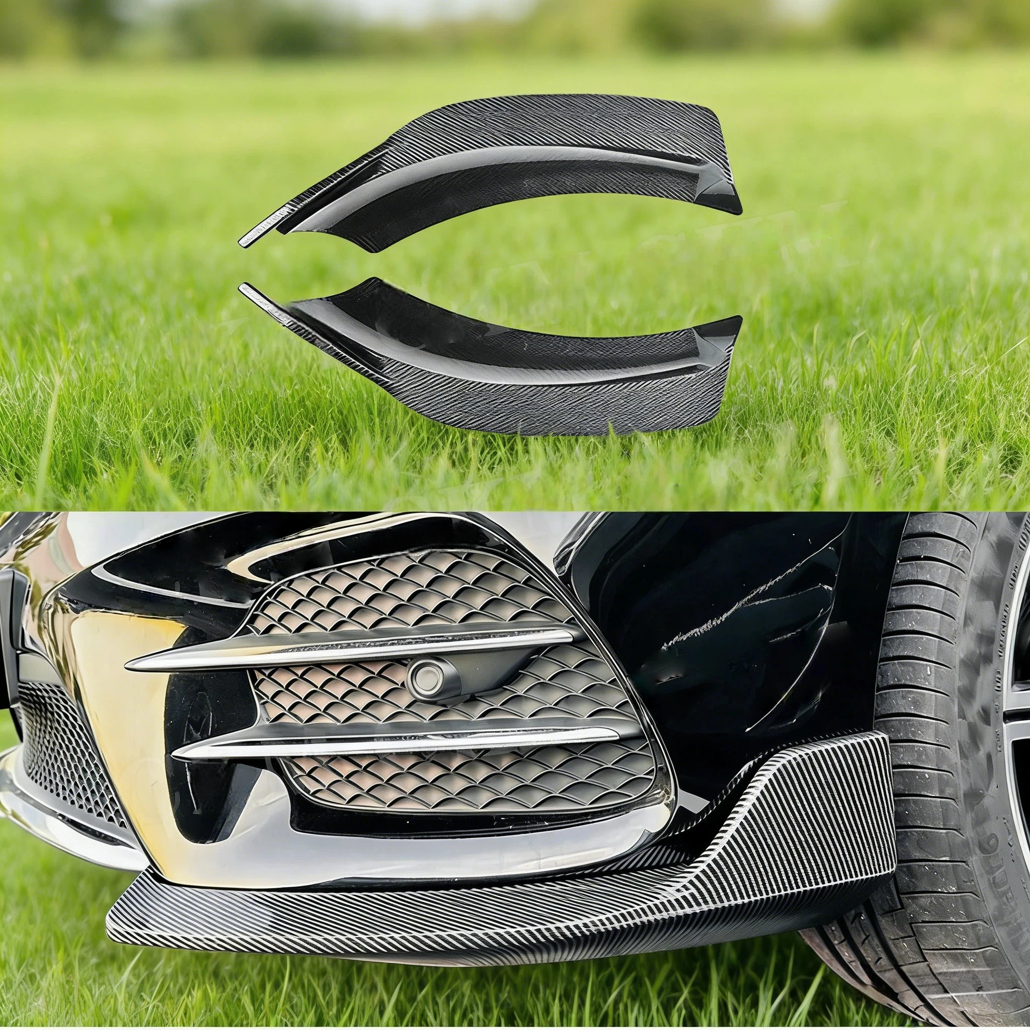 Накладки на передний бампер из АБС-пластика для Mercedes-Benz V-Class W447 V260 AMG Line 2018-2023, сплиттеры, юбки-накладки
Накладки на передний бампер из АБС-пластика для Mercedes-Benz V-Class W447 V260 AMG Line 2018-2023, сплиттеры, юбки-накладки