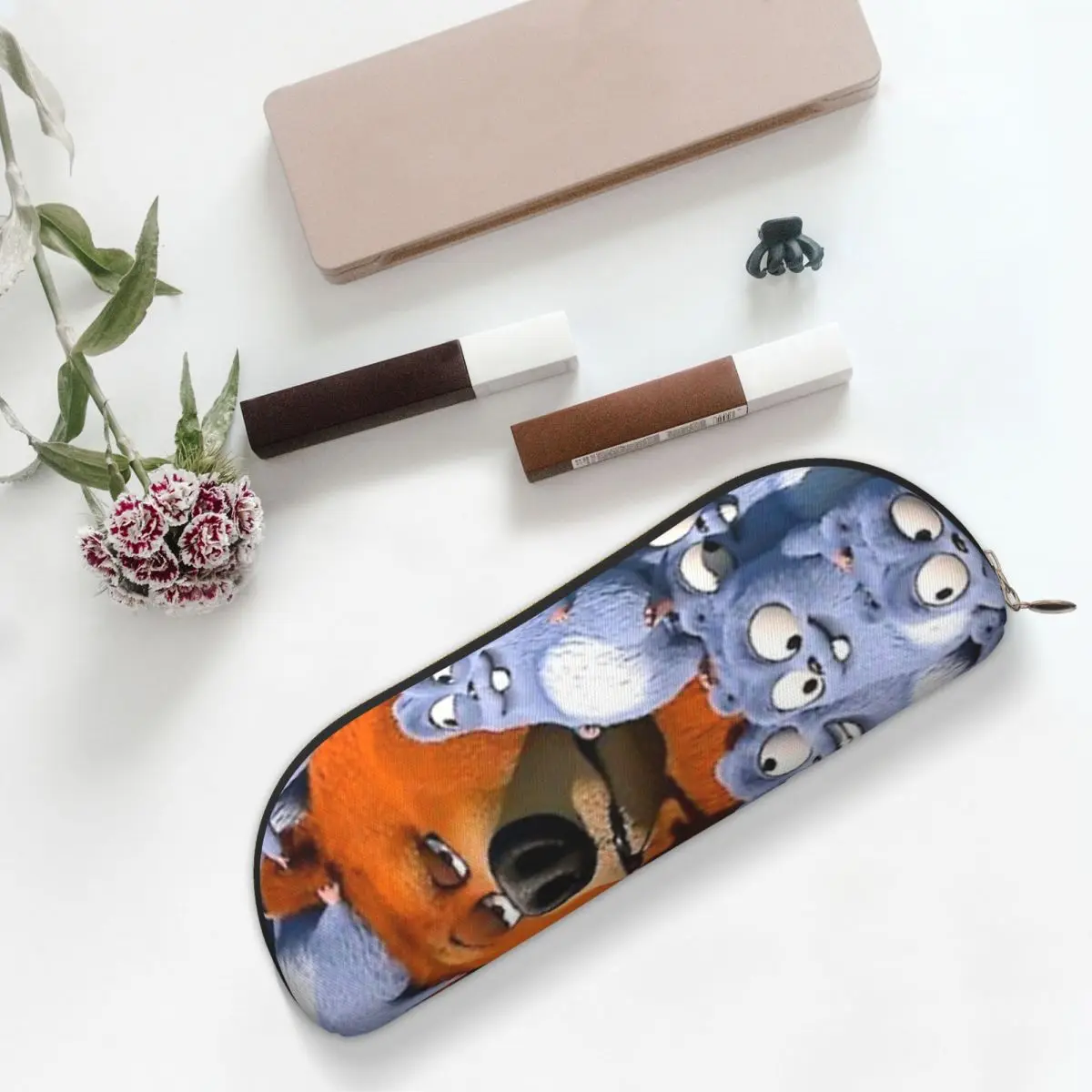 Пеналы Grizzy And The Lemmings, пенал для хранения канцелярских принадлежностей, большая вместительная коробка для ручек, сумка-карандаш для детей, школы
Пеналы Grizzy And The Lemmings, пенал для хранения канцелярских принадлежностей, большая вместительная коробка для ручек, сумка-карандаш для детей, школы