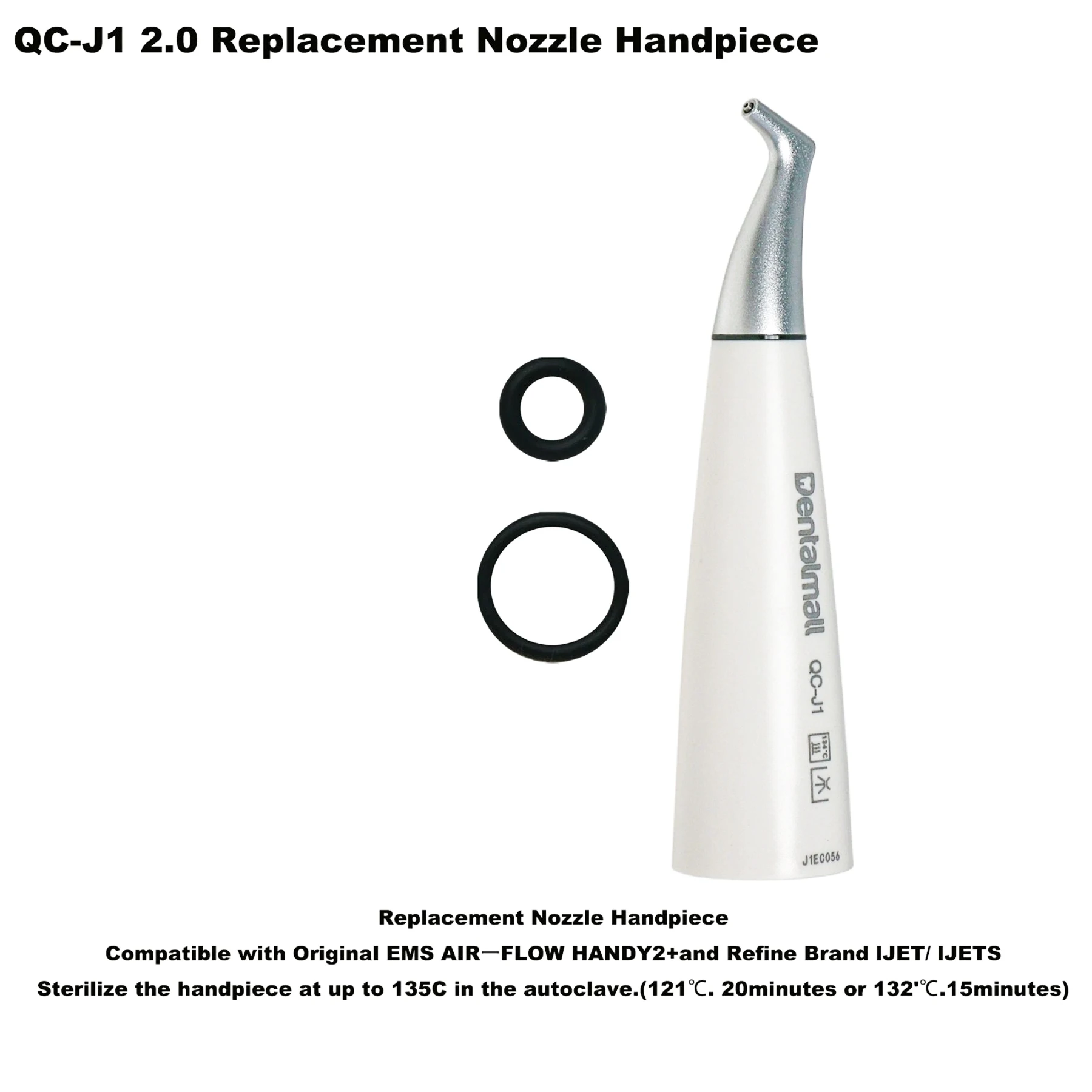 2.0 Dental Hygiene Prophy Replacement Nozzle Handpiece For Compatible Hu Friedy Air Flow EMS
2.0 Dental Hygiene Prophy Replacement Nozzle Handpiece For Compatible Hu Friedy Air Flow EMS