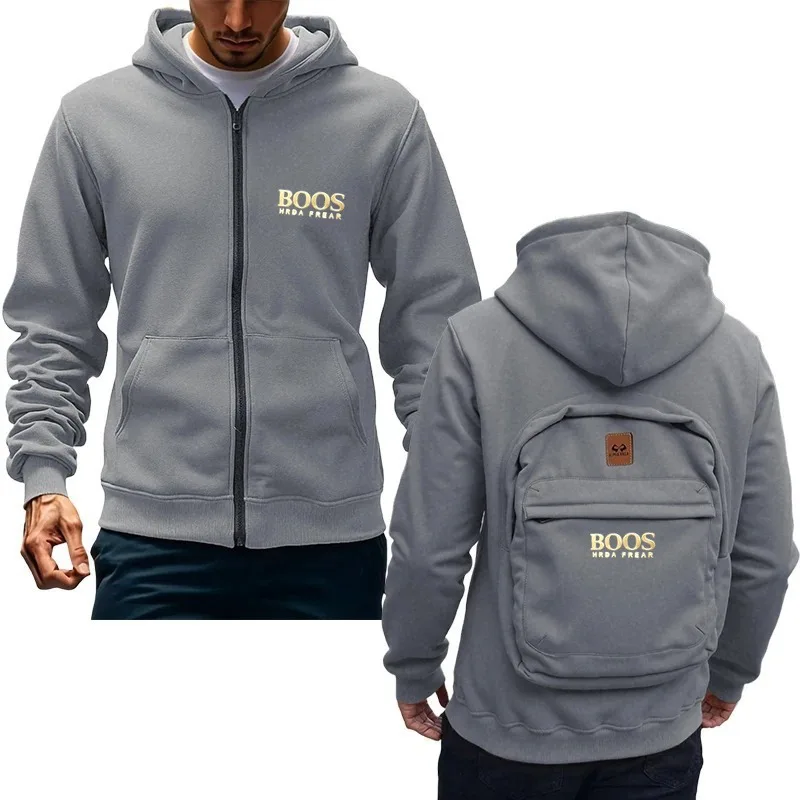 Gold logo New autumn/winter men's washable portable backpack/jacket, breathable, casual, sporty, versatile men's clothingmen clo
Gold logo New autumn/winter men's washable portable backpack/jacket, breathable, casual, sporty, versatile men's clothingmen clo