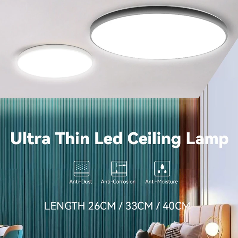 Round Led Ceiling Lights 220V Modern Ceiling Chandelier Led Panel Lighting Lustre for Living Room Bathroom Kitchen Ceiling Lamp
Round Led Ceiling Lights 220V Modern Ceiling Chandelier Led Panel Lighting Lustre for Living Room Bathroom Kitchen Ceiling Lamp
