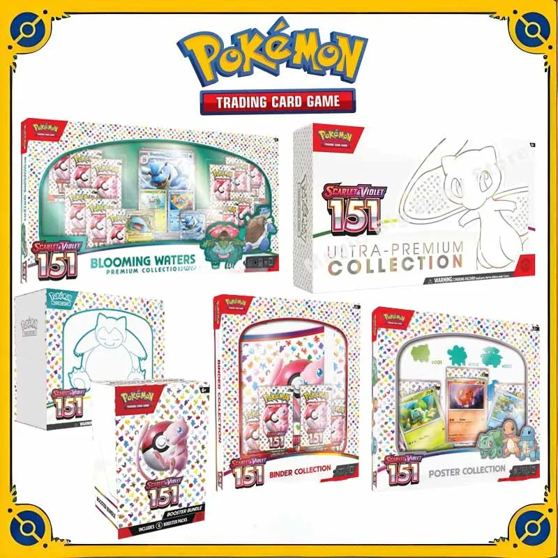 Genuine Original Pokemon PTCG Card U.S. Edition English Card SV3.5 First Generation 151 Replenish Bag Original Box ETB UPC Dream
Genuine Original Pokemon PTCG Card U.S. Edition English Card SV3.5 First Generation 151 Replenish Bag Original Box ETB UPC Dream